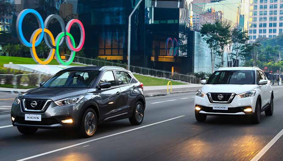 El nuevo crossover Nissan Kicks es el vehículo oficial de los Juegos Olímpicos 2016.