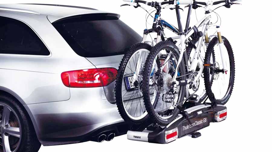 Porta bicicleta de arrastre