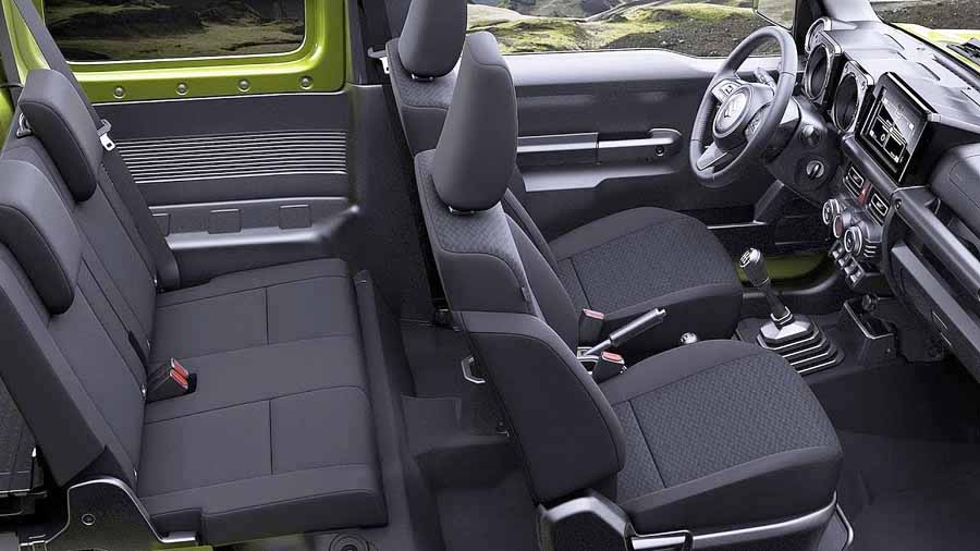 Suzuki Jimny cabina