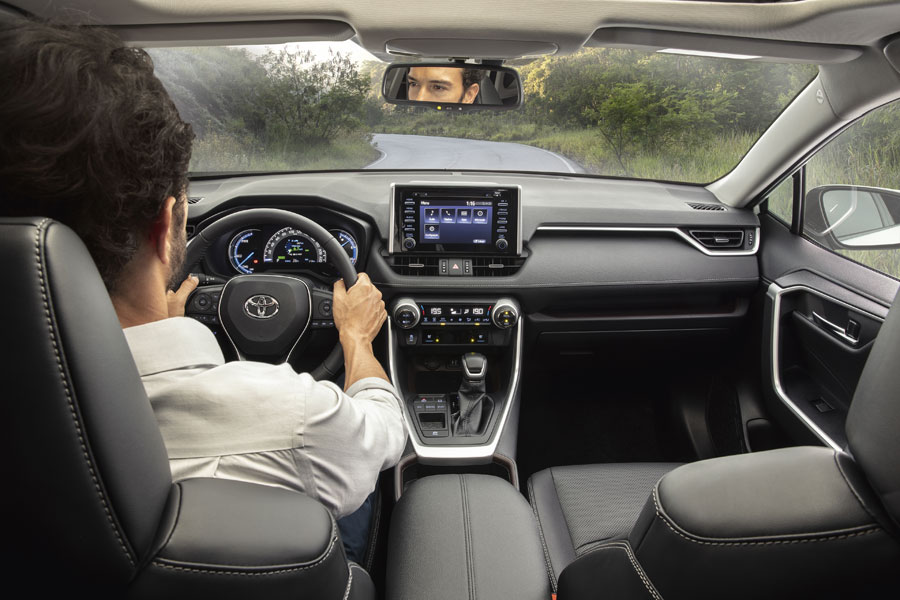 All New Toyota RAV 4 interior Seguridad del Nuevo Toyota RAV4