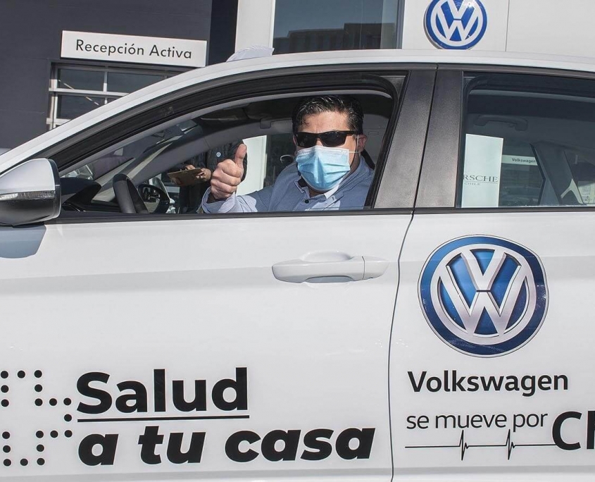 Volkswagen autos ayudan pandemia